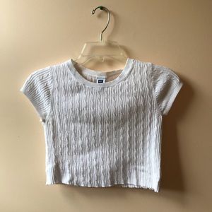 [🪐] cropped sweater top ♡ s